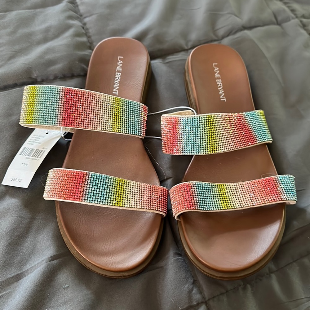 Brand new ladies slide sandals